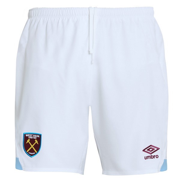 Pantalones West Ham United Replica Primera Ropa 2018/19 Blanco